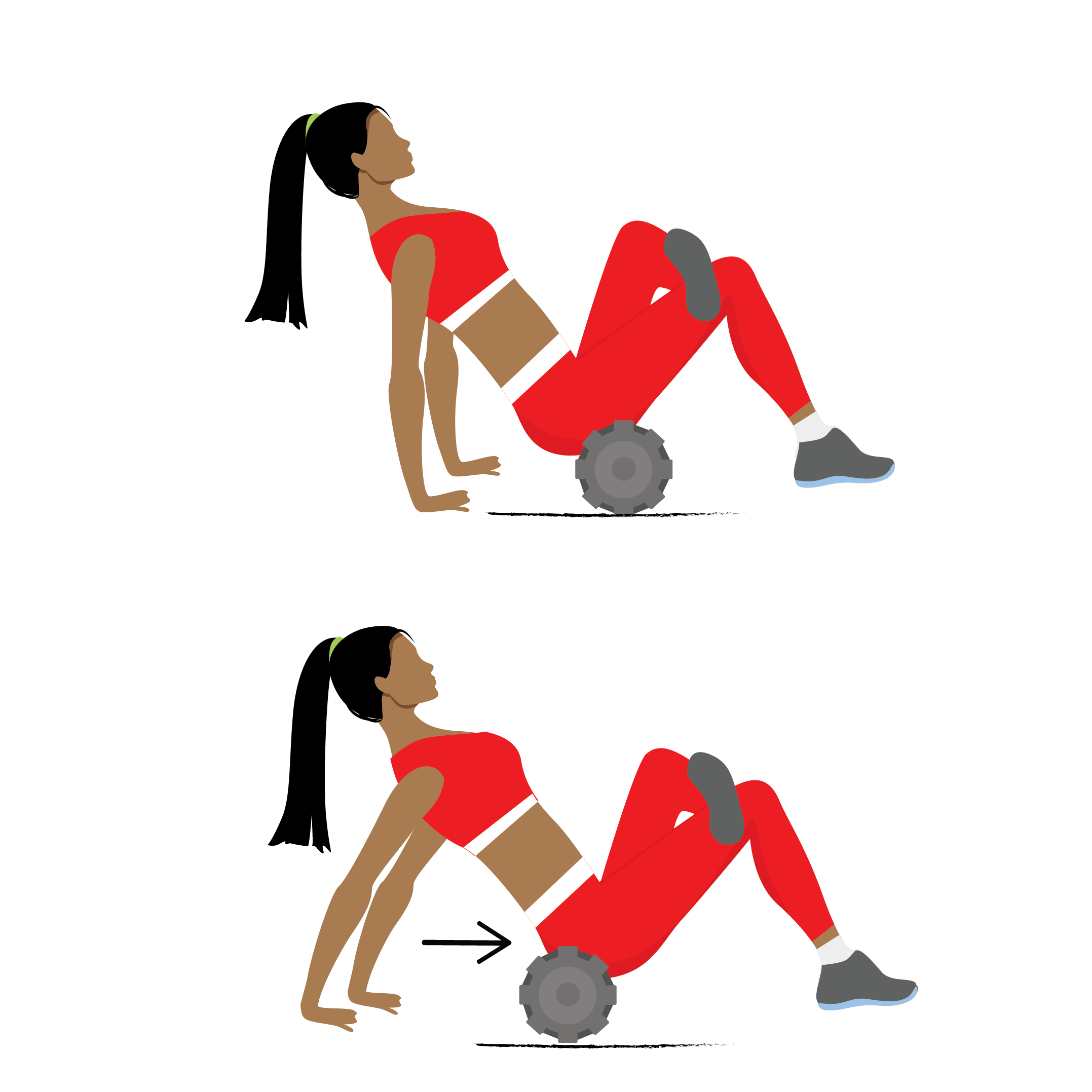 glute release exercise illustration