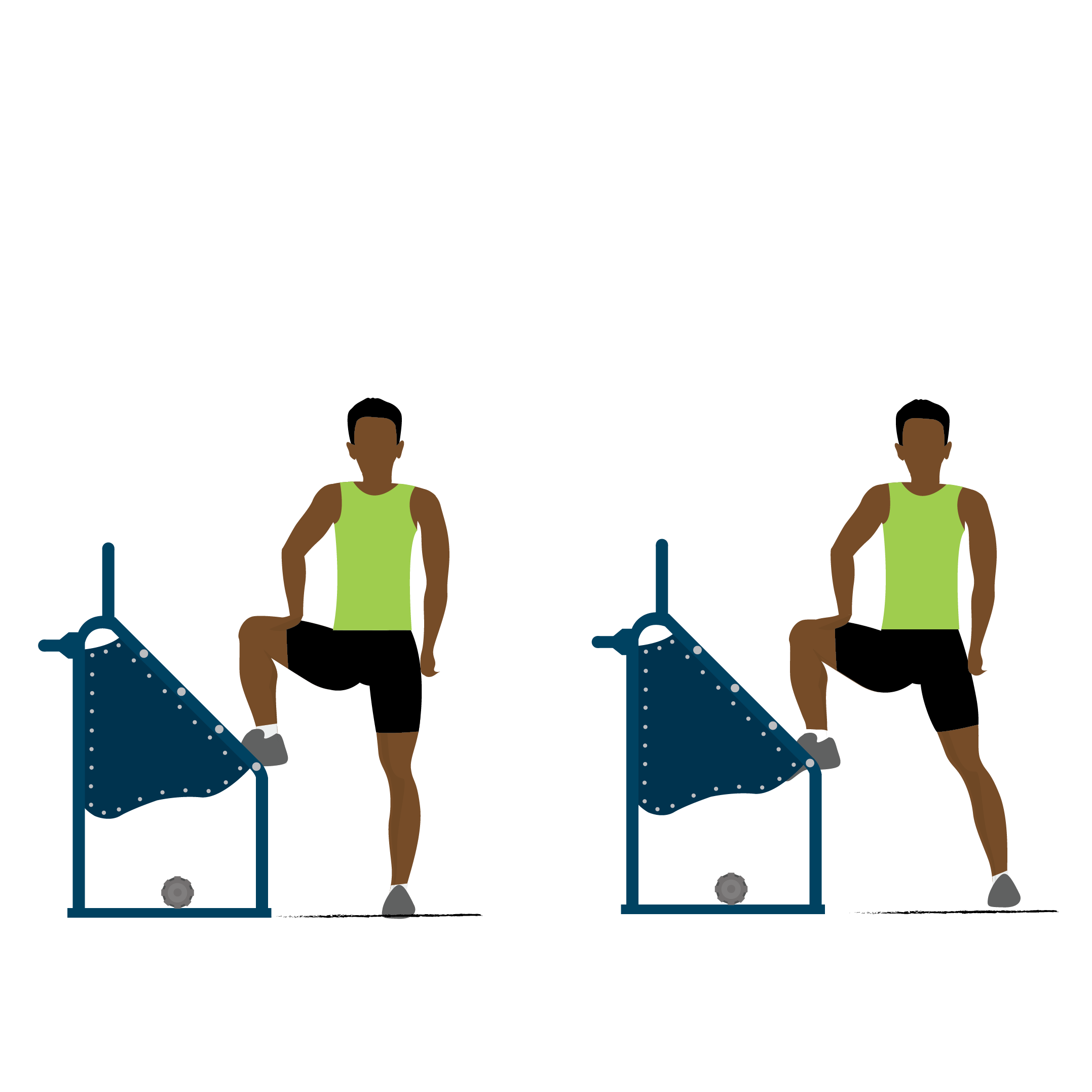standing hip opener illustration
