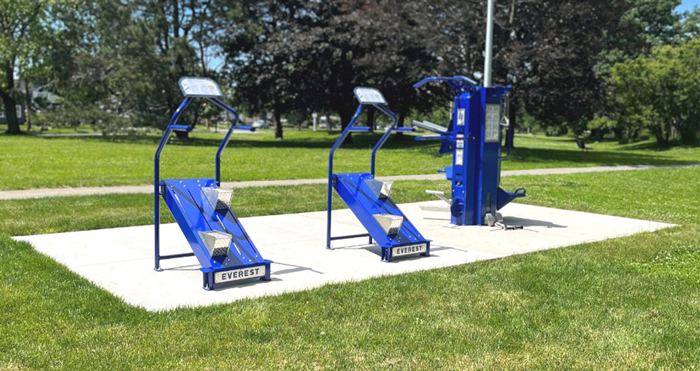 outdoor fitness equipment