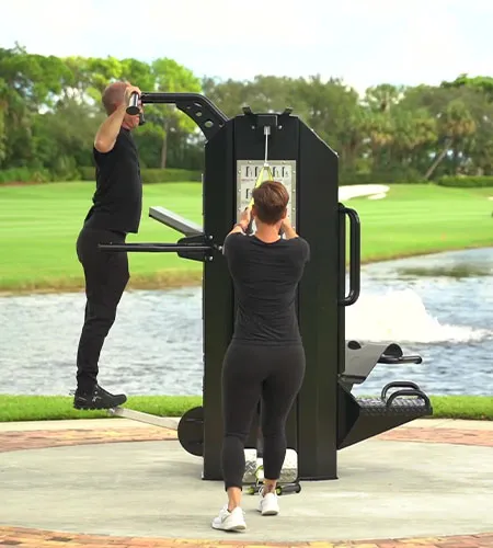 outdoor exercise equipment