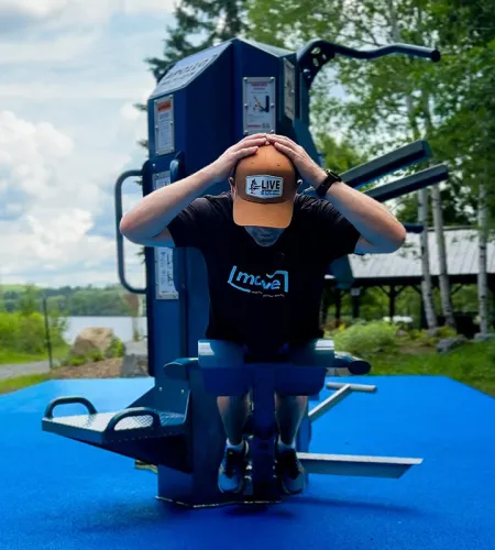 Apollo Multigym at MOVE Outdoor Fitness Park, Huntsville Ontario